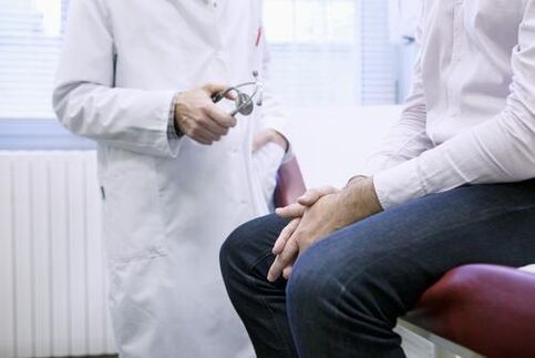 konsultacija su specialistu dėl prostatito